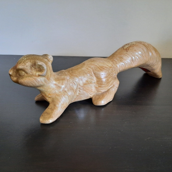 Vintage Evangeline Ceramic Squirrel - MCM Decor - Picture 11 of 11